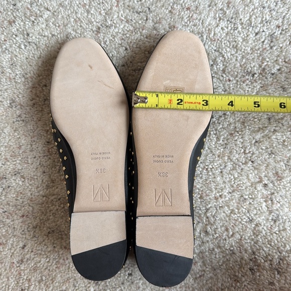 🆕TAMARA MELLON Stow Stud 10 Nappa Loafer Ballet Flat - Picture 14 of 16